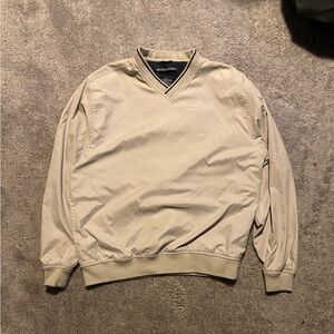 Medium Tan Devon & Jones crewneck